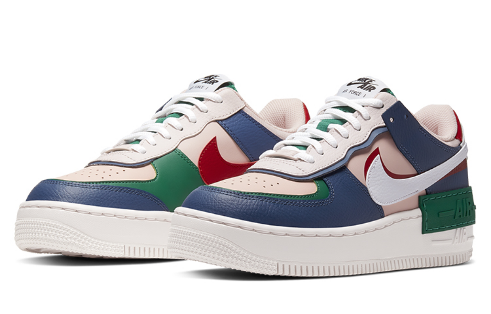 Фото № 3 с приближением к товару «‎Nike Air Force 1 Shadow Mystic Navy»