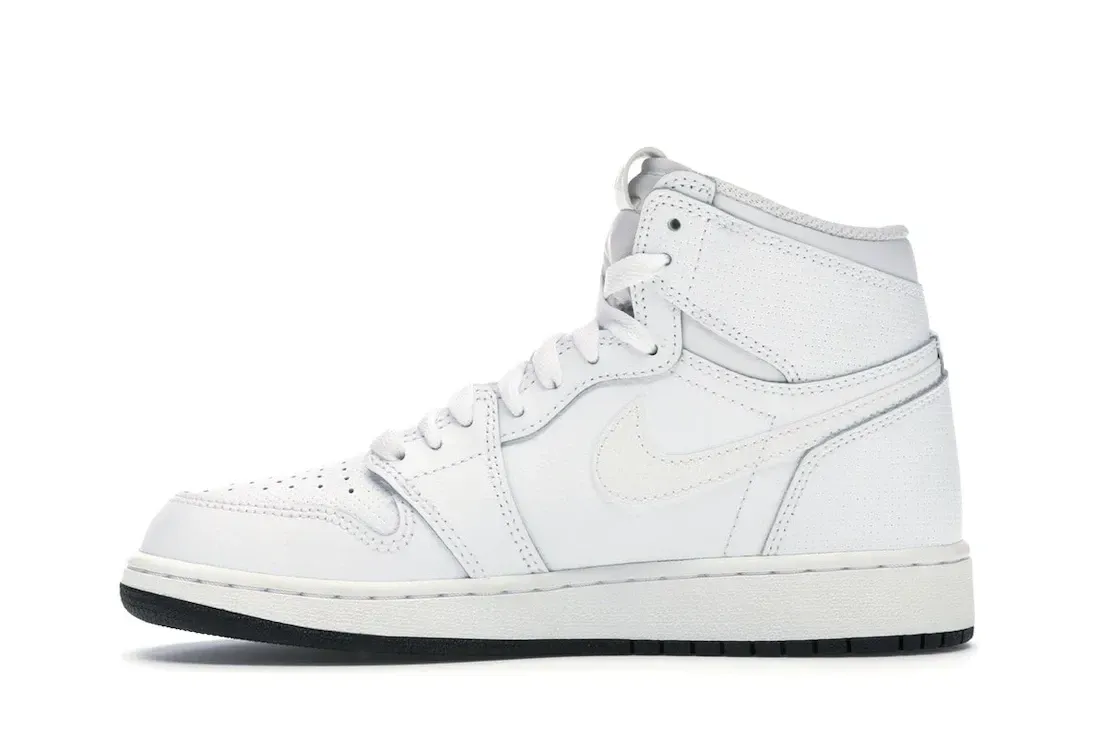 Фото № 3 с приближением к товару «‎Jordan 1 Retro High Perforated White »