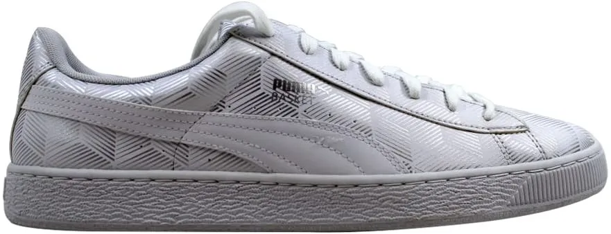 Фото № 1 с приближением к товару «‎Puma Basket Classic Metallic White»