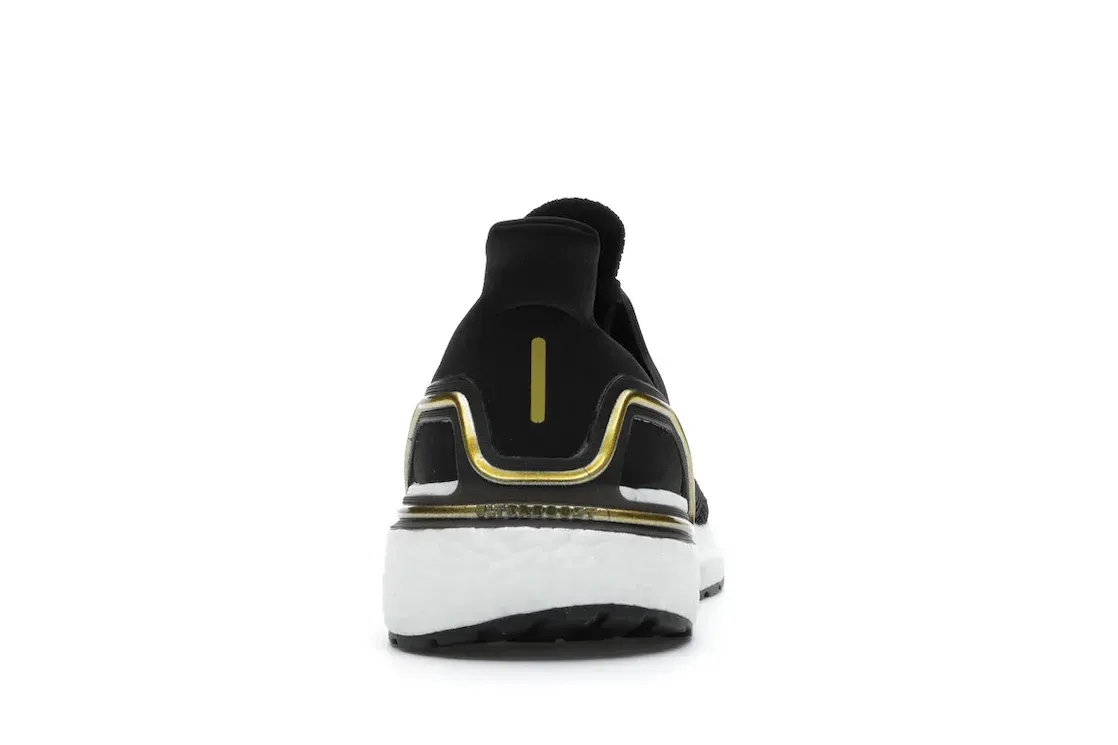 Фото № 4 с приближением к товару «‎adidas Ultra Boost 20 Black Gold White»