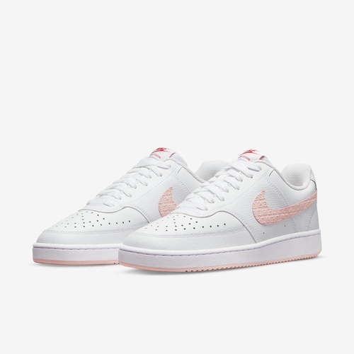Фото № 4 с приближением к товару «‎Nike Wmns Court Vision "Valentine's Day" Low-Top Sneakers WhitePink»