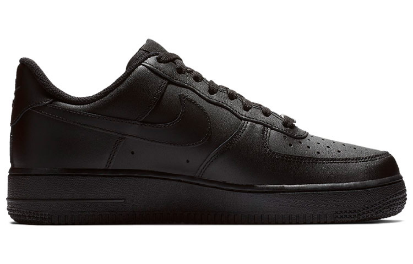 Фото № 2 с приближением к товару «‎Nike Air Force 1 Low Black 2019»