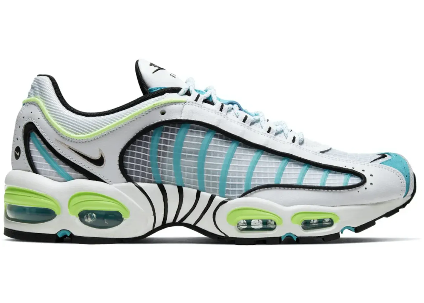 Фото № 1 с приближением к товару «‎Nike Air Max Tailwind 4 White Teal»