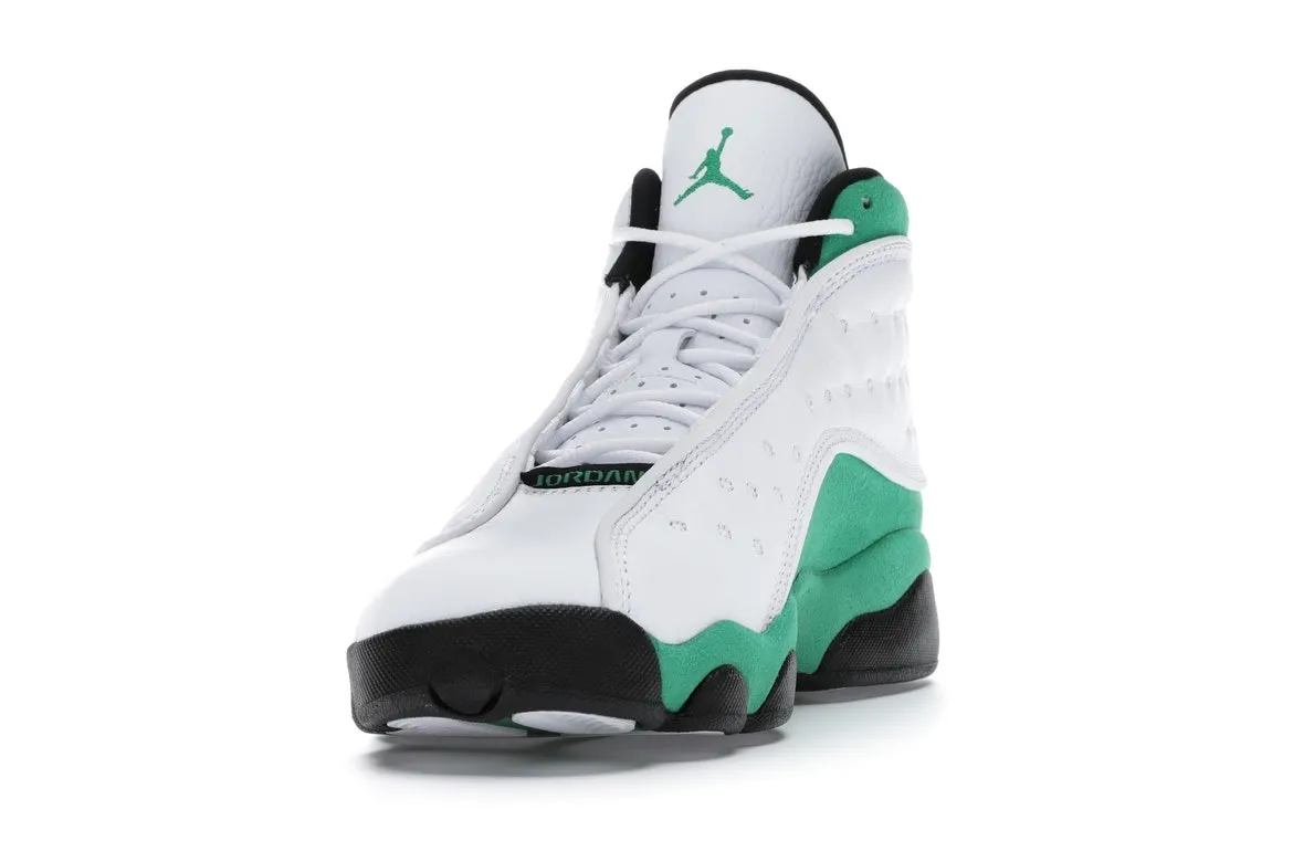 Фото № 4 с приближением к товару «‎Jordan 13 Retro White Lucky Green »