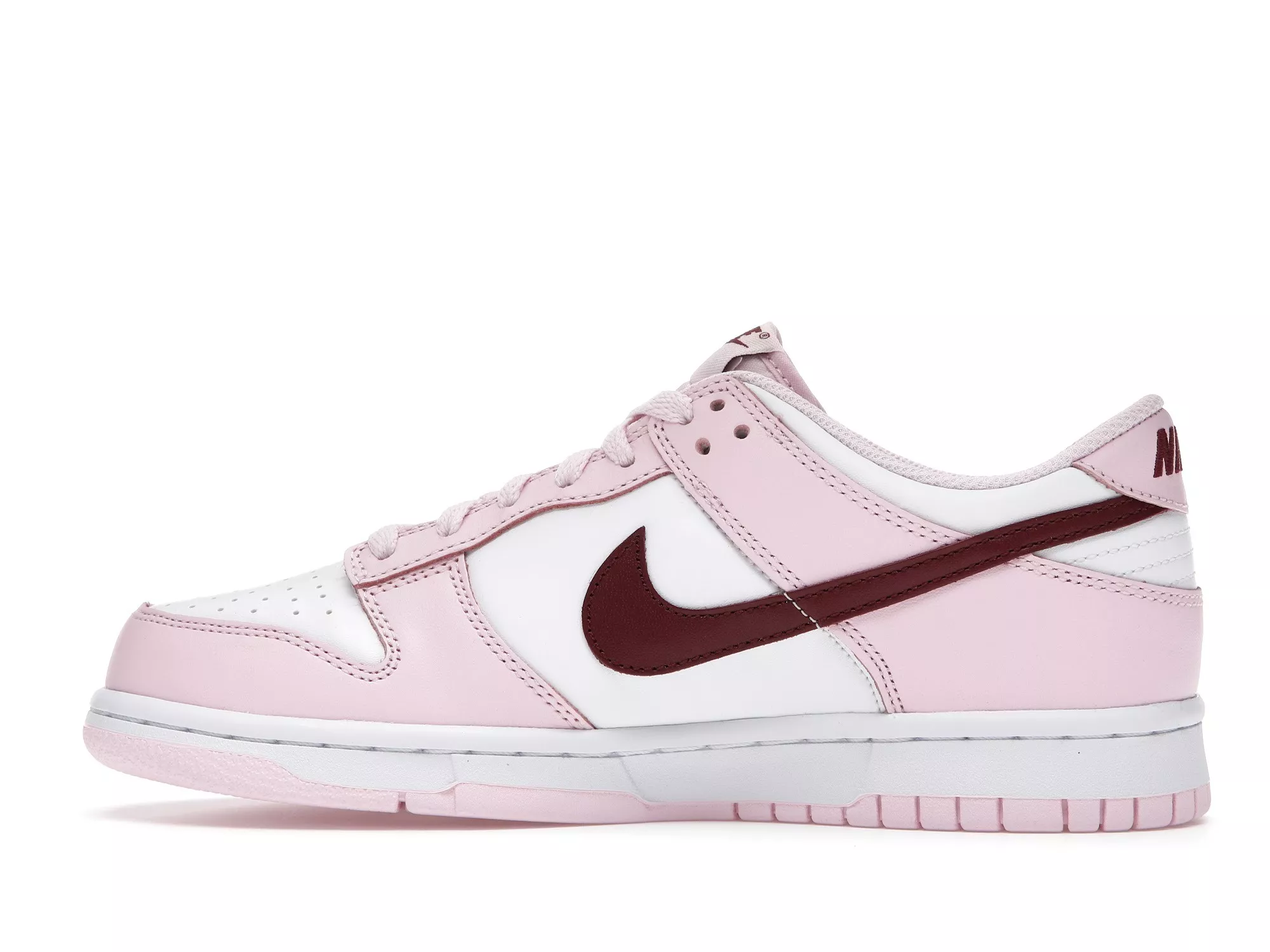 Фото № 4 с приближением к товару «‎Nike Dunk Low Pink Foam Red White »