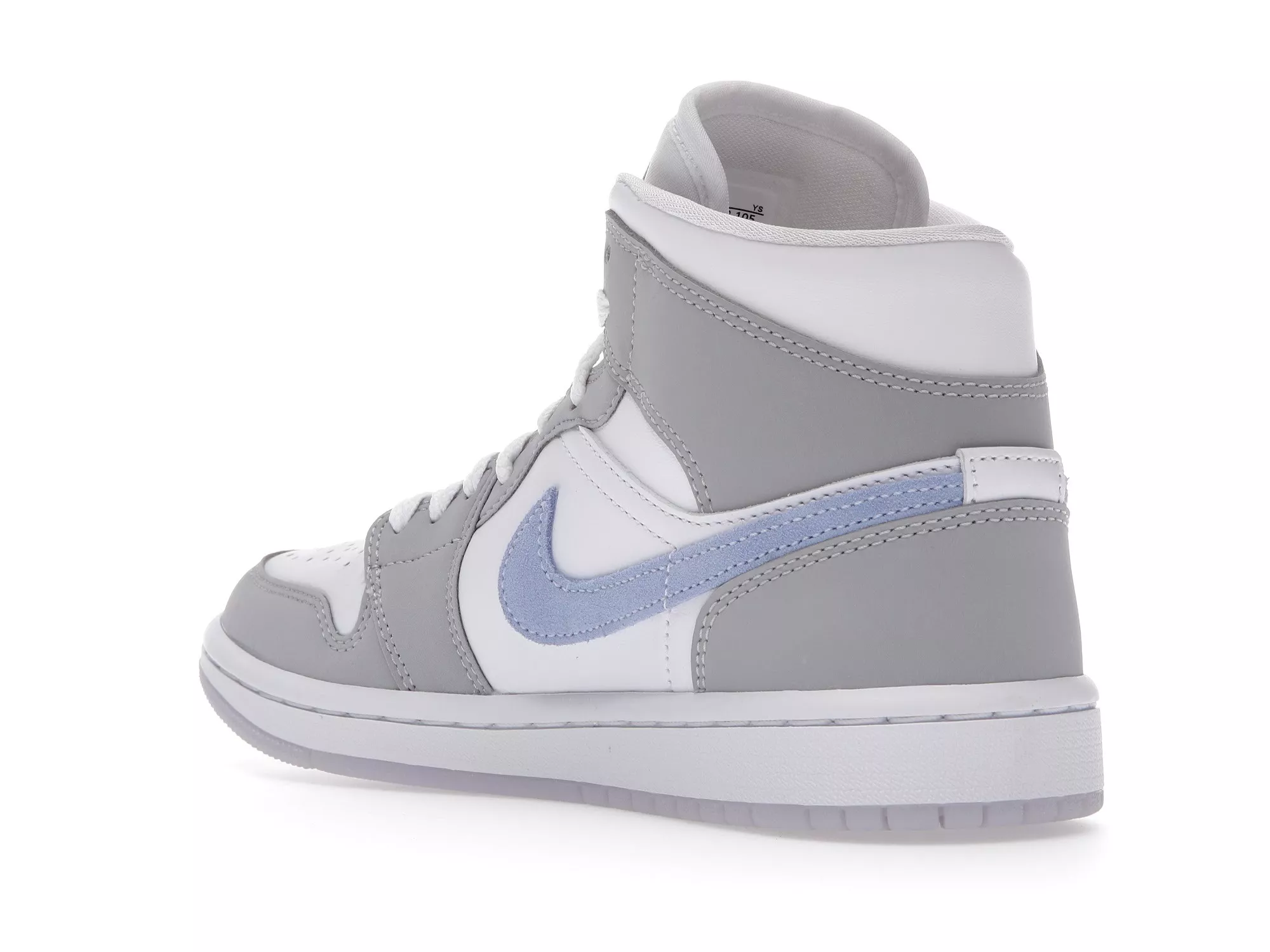 Фото № 2 с приближением к товару «‎Jordan 1 Mid Wolf Grey Aluminum »