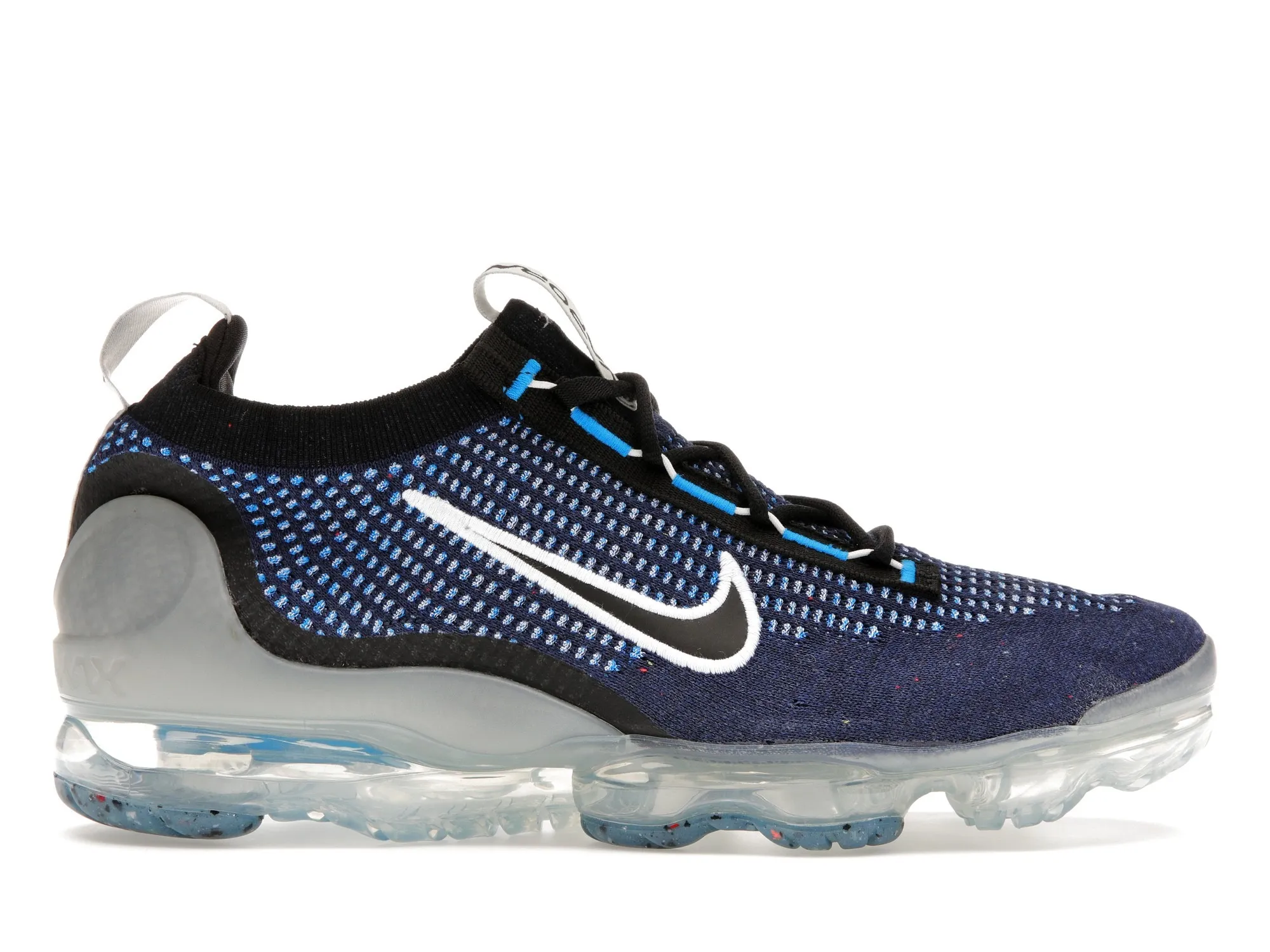Фото № 1 с приближением к товару «‎Nike Air VaporMax 2021 FK Midnight Navy Photo Blue»