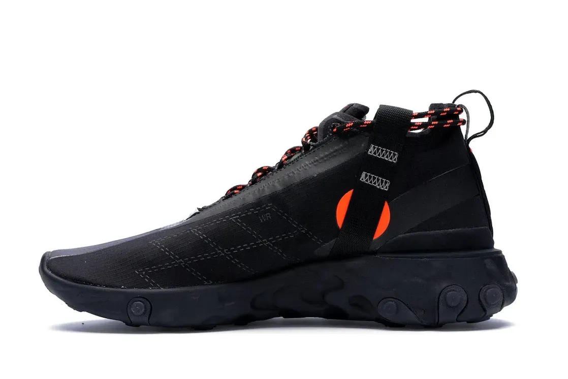 Фото № 3 с приближением к товару «‎Nike React Runner Mid WR ISPA Black»