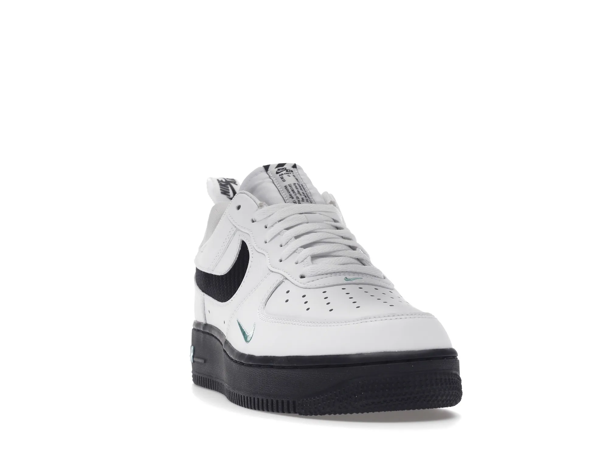 Фото № 3 с приближением к товару «‎Nike Air Force 1 Low White Black Teal»
