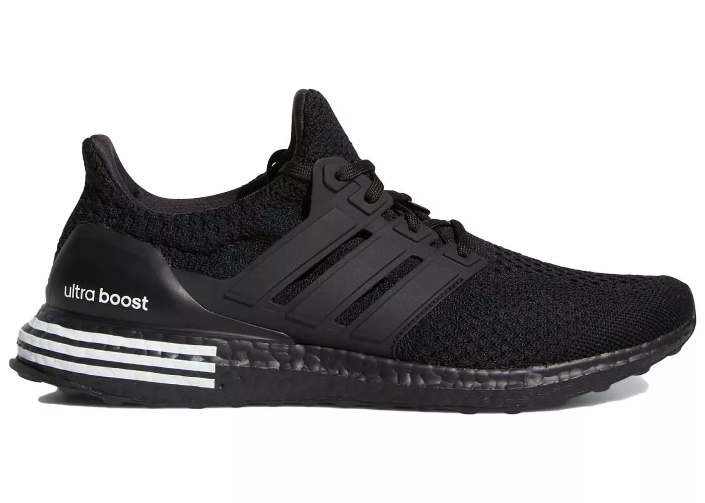 Фото № 1 с приближением к товару «‎adidas Ultra Boost 5.0 DNA Black White Heel Stripes»