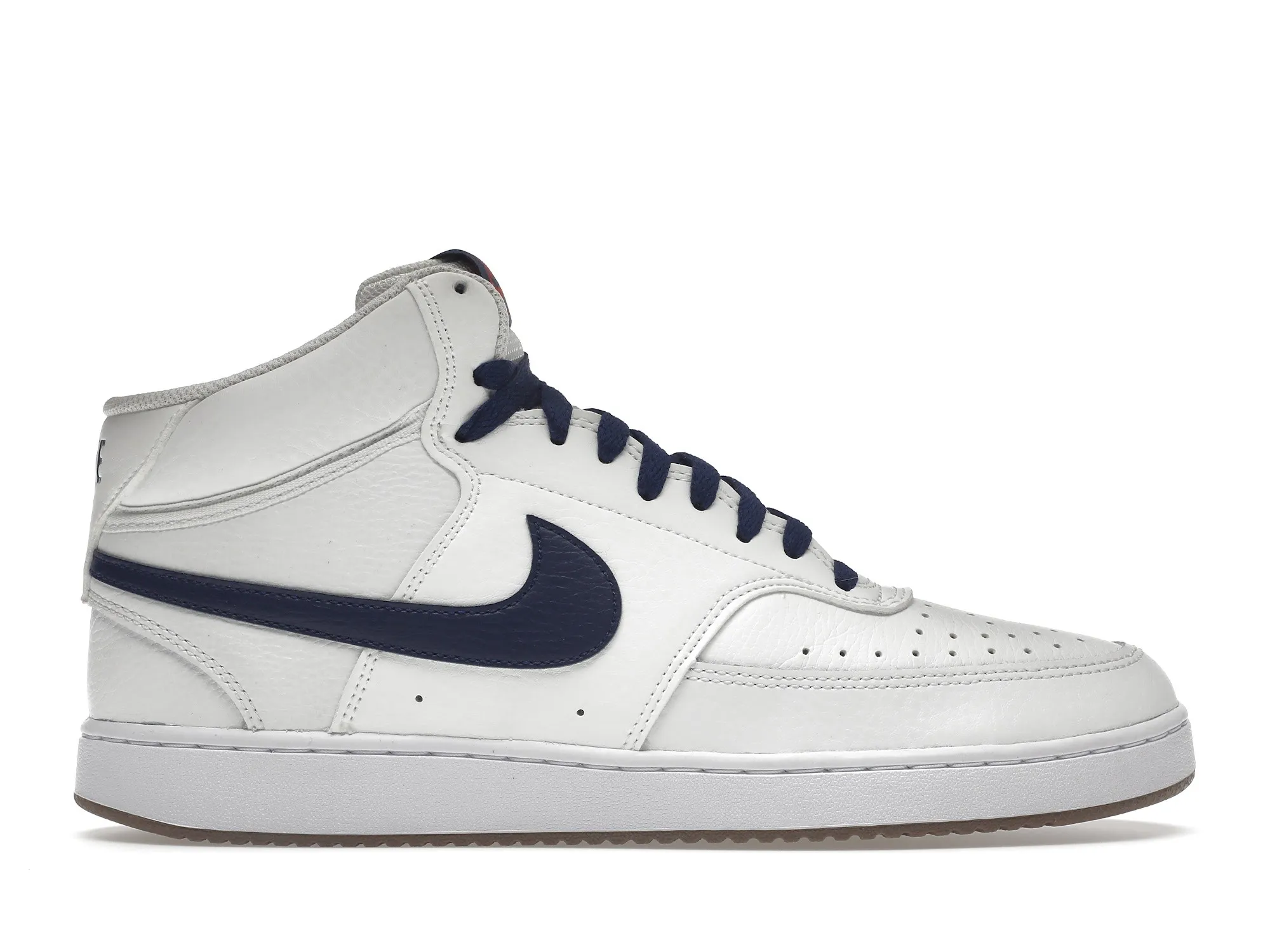 Фото № 1 с приближением к товару «‎Nike Court Vision Mid Summit White»