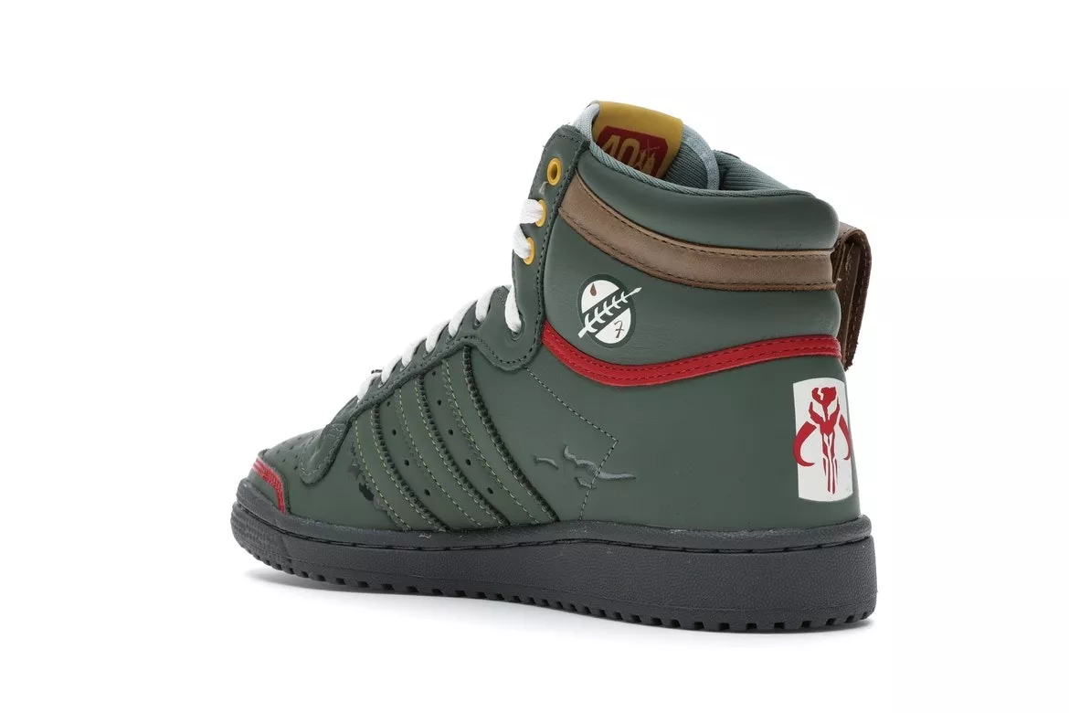 Фото № 2 с приближением к товару «‎adidas Top Ten Hi Star Wars Boba Fett»