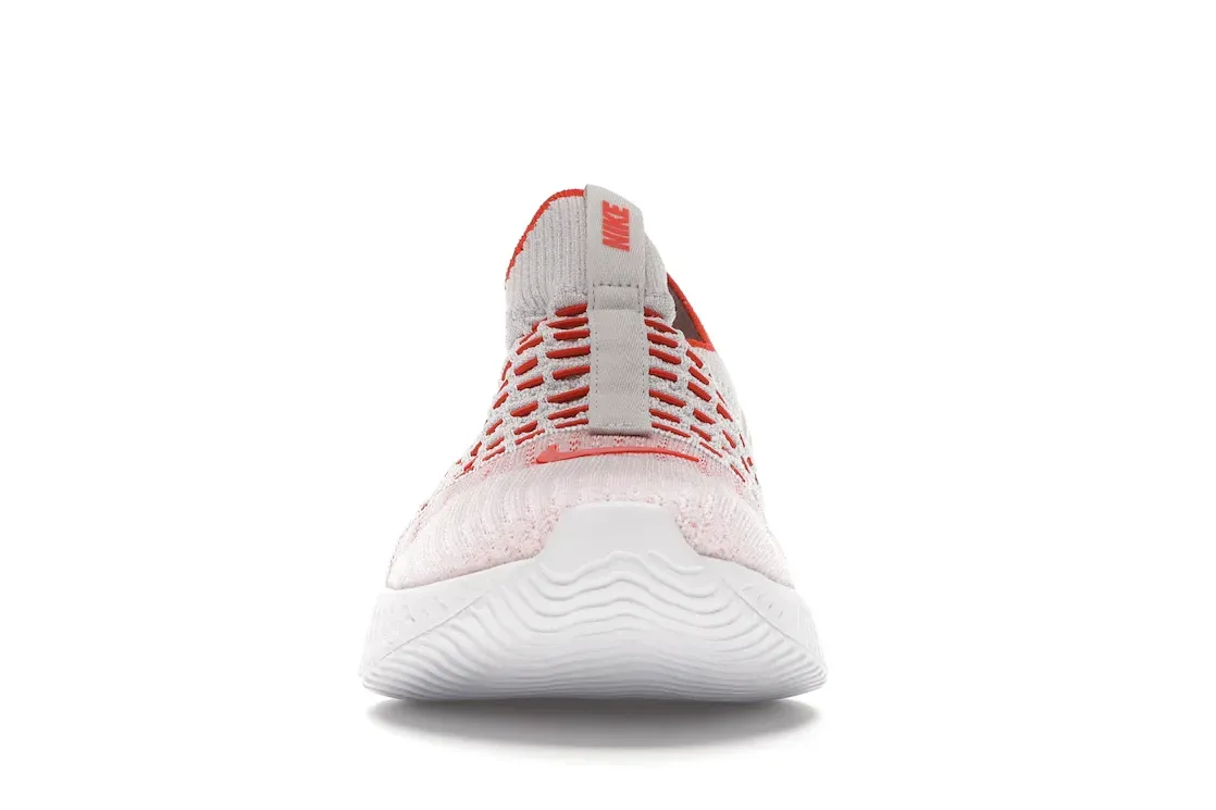 Фото № 2 с приближением к товару «‎Nike React Phantom Run Flyknit 2 Vast Grey Fire Pink Team Orange »