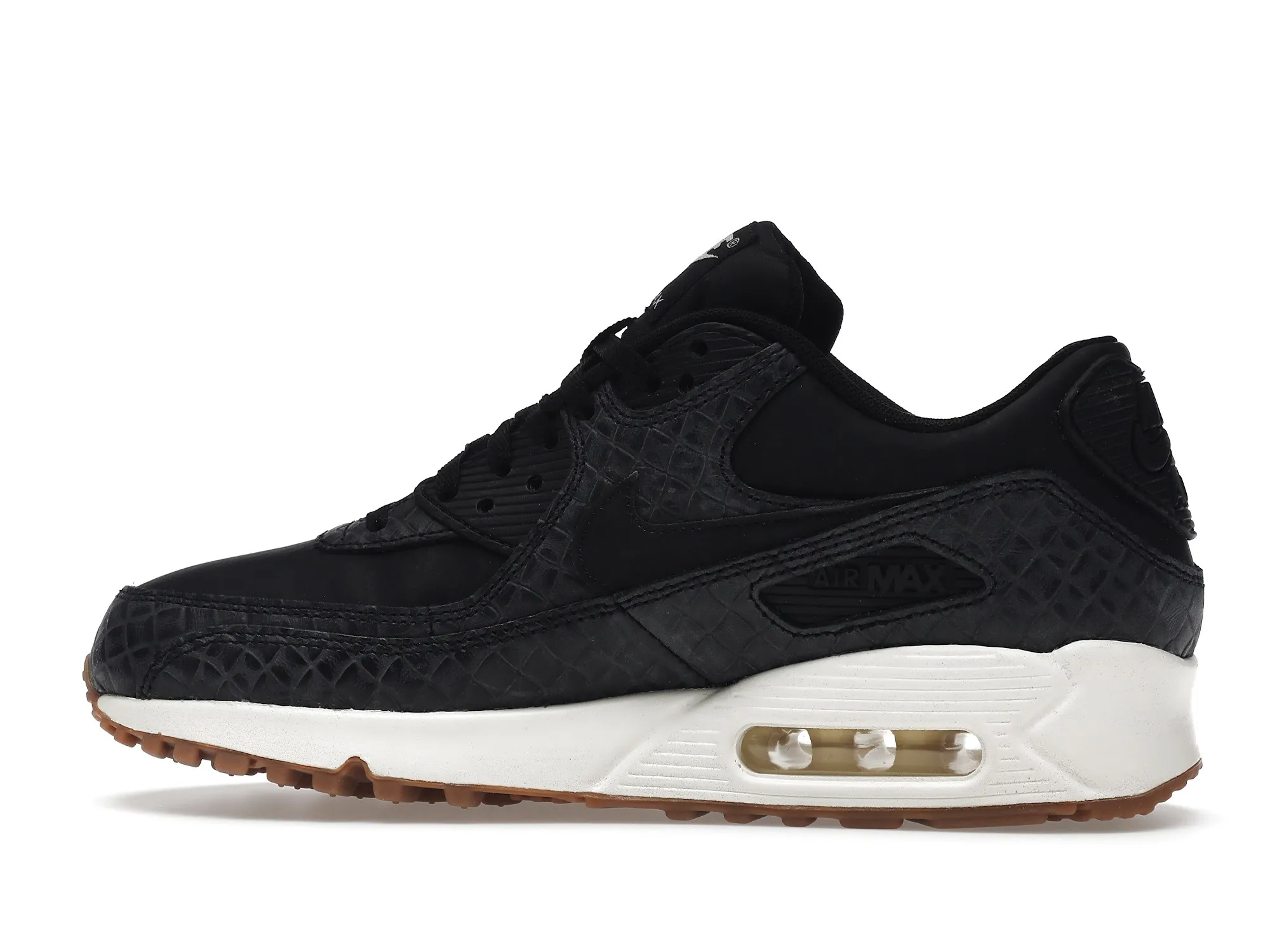 Фото № 5 с приближением к товару «‎Nike Air Max 90 Premium Black Sail »