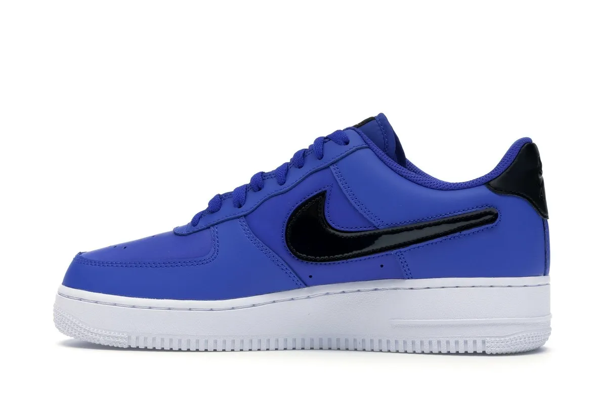 Фото № 5 с приближением к товару «‎Nike Air Force 1 Low Removable Swoosh Pack Blue»