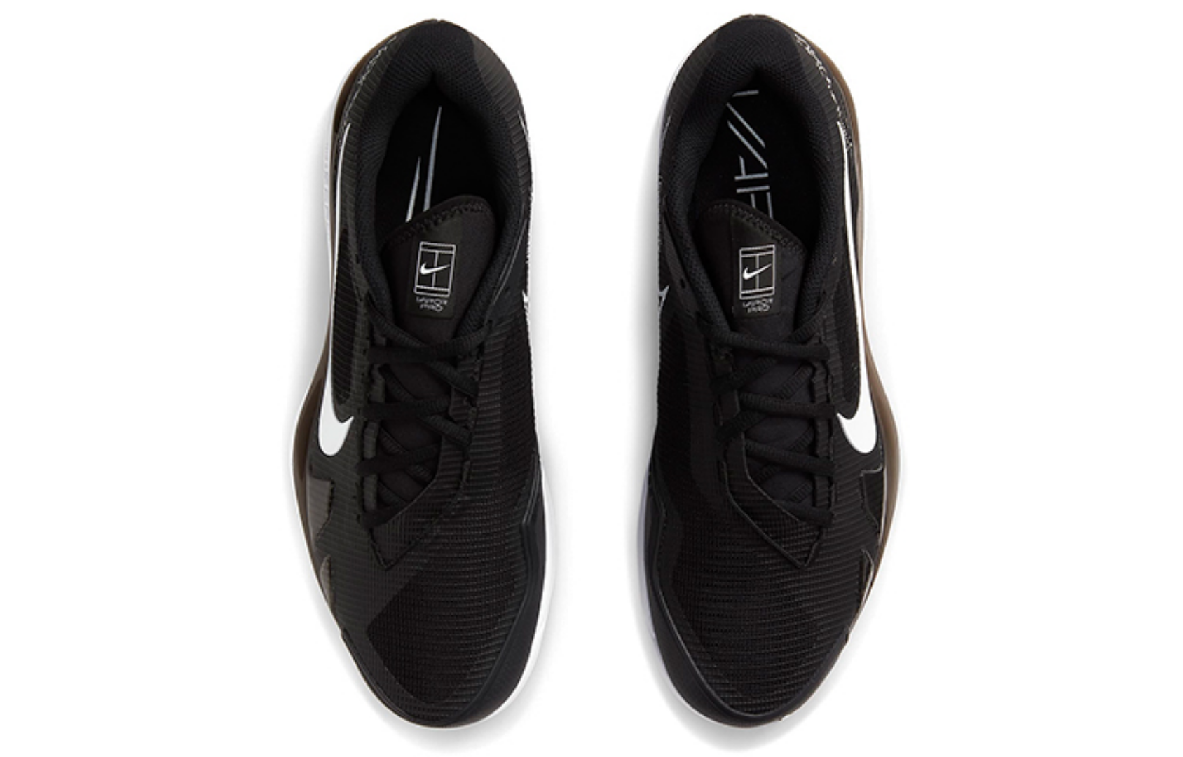 Фото № 4 с приближением к товару «‎Nike NikeCourt Air Zoom Vapor Pro 'Black White'»