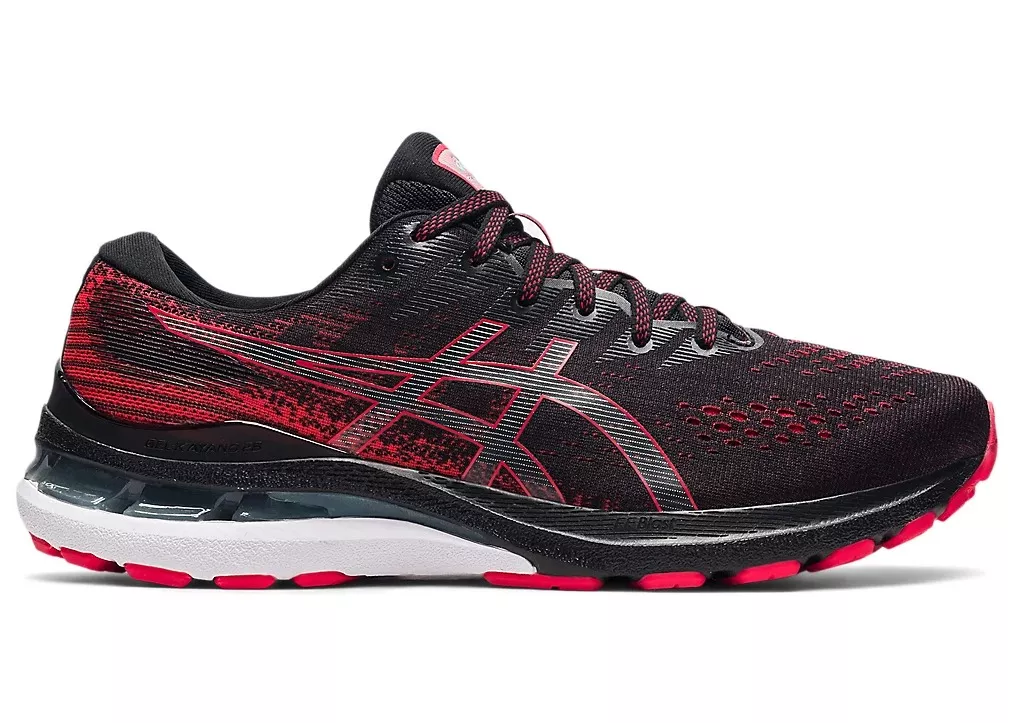 Фото № 1 с приближением к товару «‎ASICS Gel-Kayano 28 Black Electric Red»