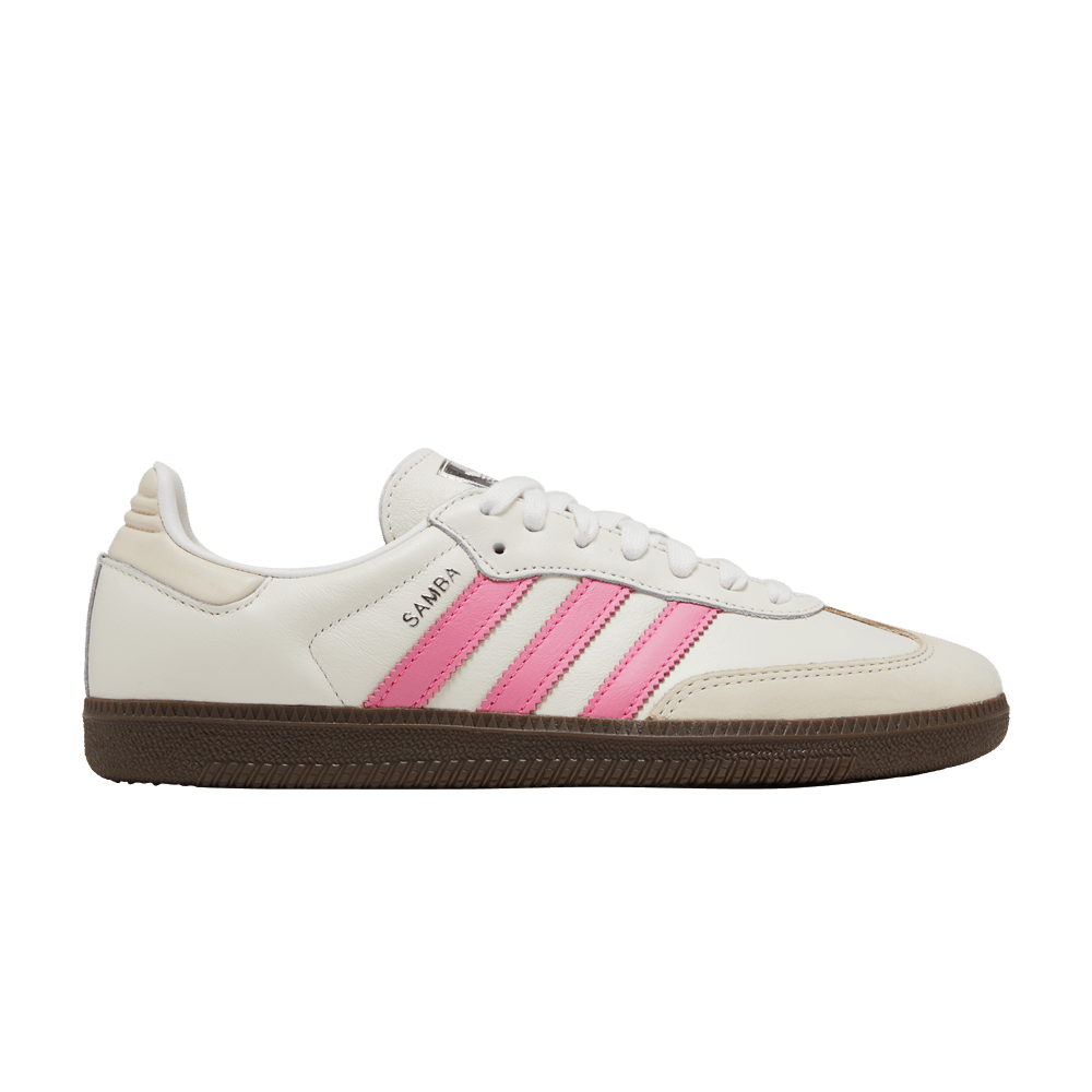 adidas Women's Samba OG White Lucid Pink