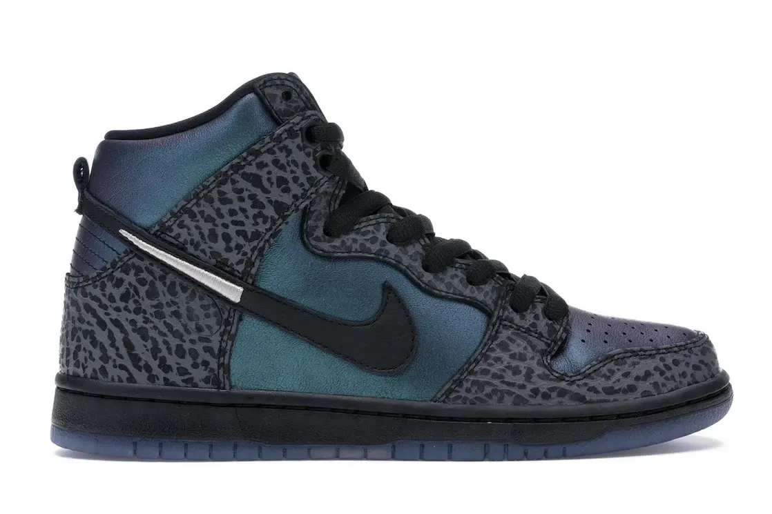 Фото № 1 с приближением к товару «‎Nike SB Dunk High Black Sheep Hornet»