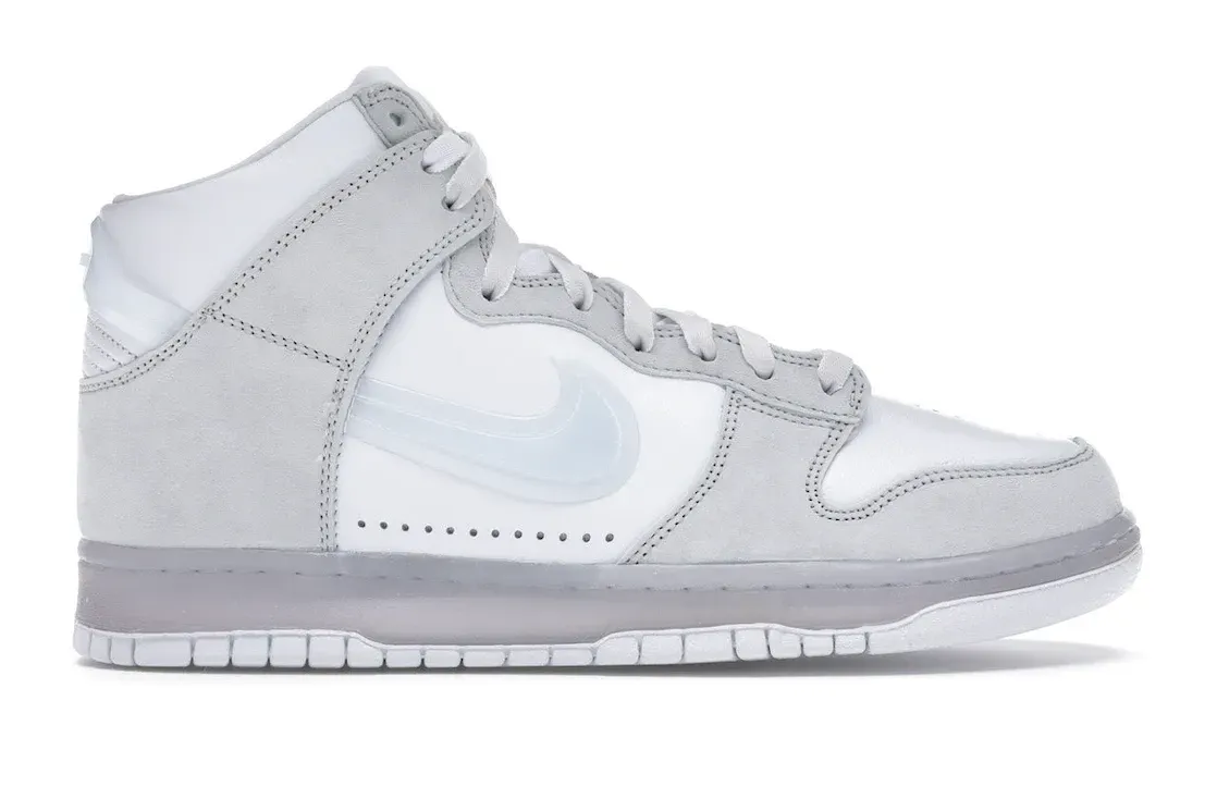 Фото № 1 с приближением к товару «‎Nike Dunk High Slam Jam White Pure Platinum»