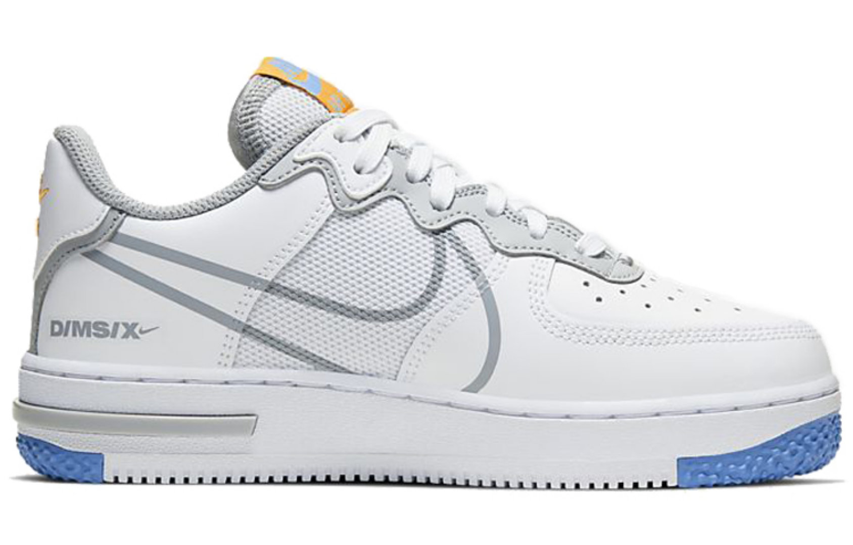 Фото № 2 с приближением к товару «‎ Nike Air Force 1 Low Skate shoes WhiteBlue»