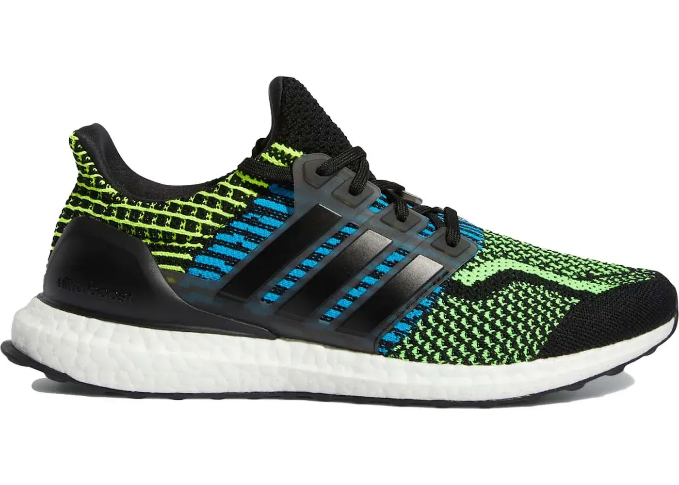 Фото № 1 с приближением к товару «‎adidas Ultra Boost 5.0 DNA Black Team Solar Green Blue»