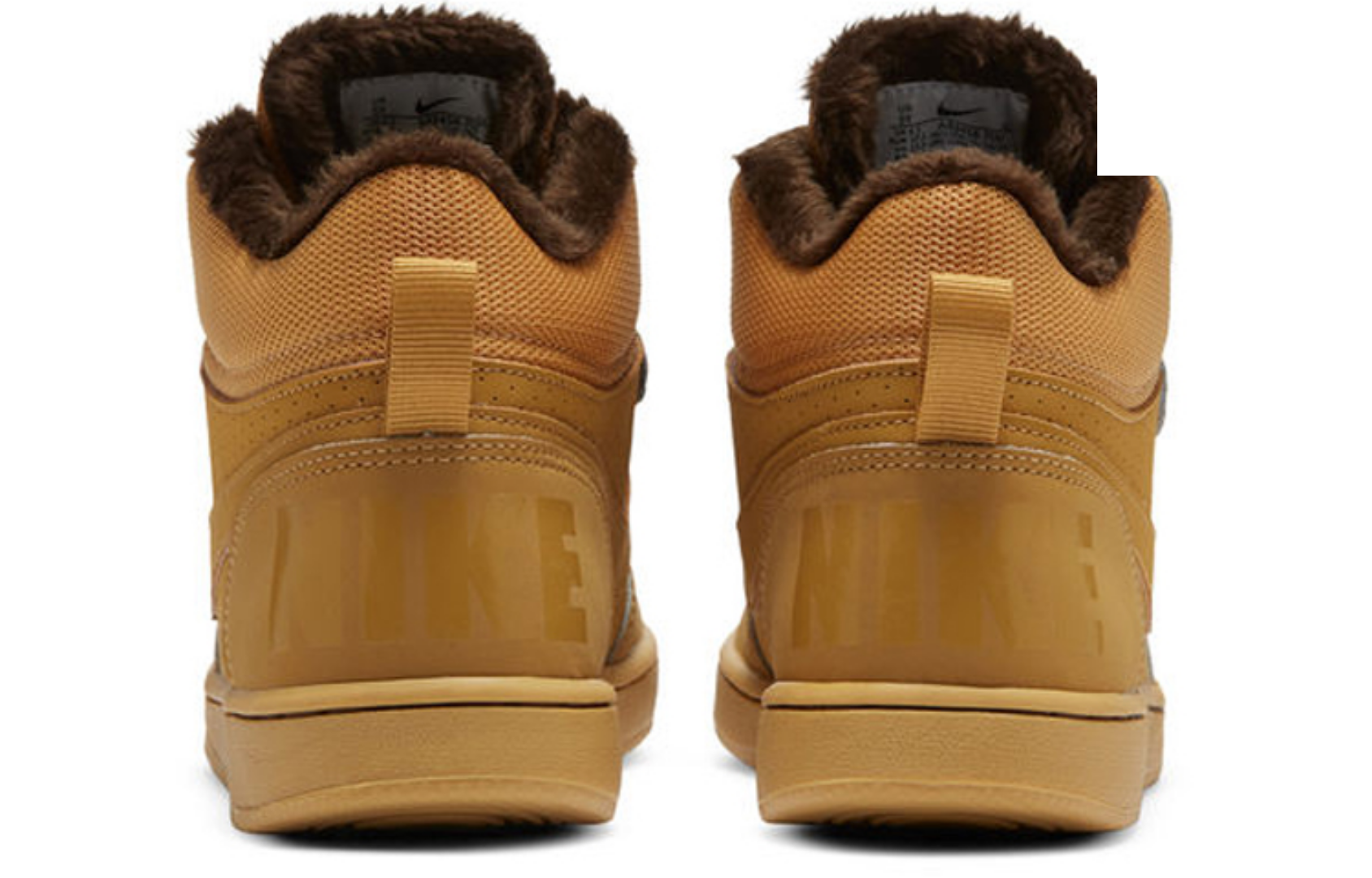 Фото № 4 с приближением к товару «‎Nike Court Borough Mid Wntr (GS) Brown»