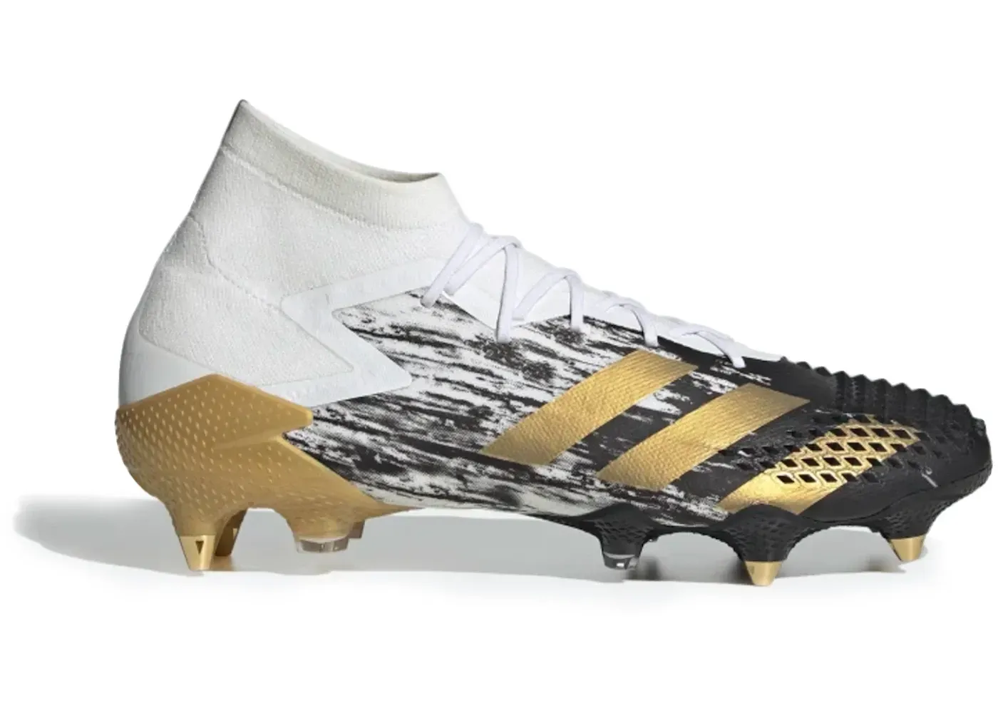 Фото № 1 с приближением к товару «‎adidas Predator Mutator 20.1 SG Cloud White Gold Metallic Core Black»