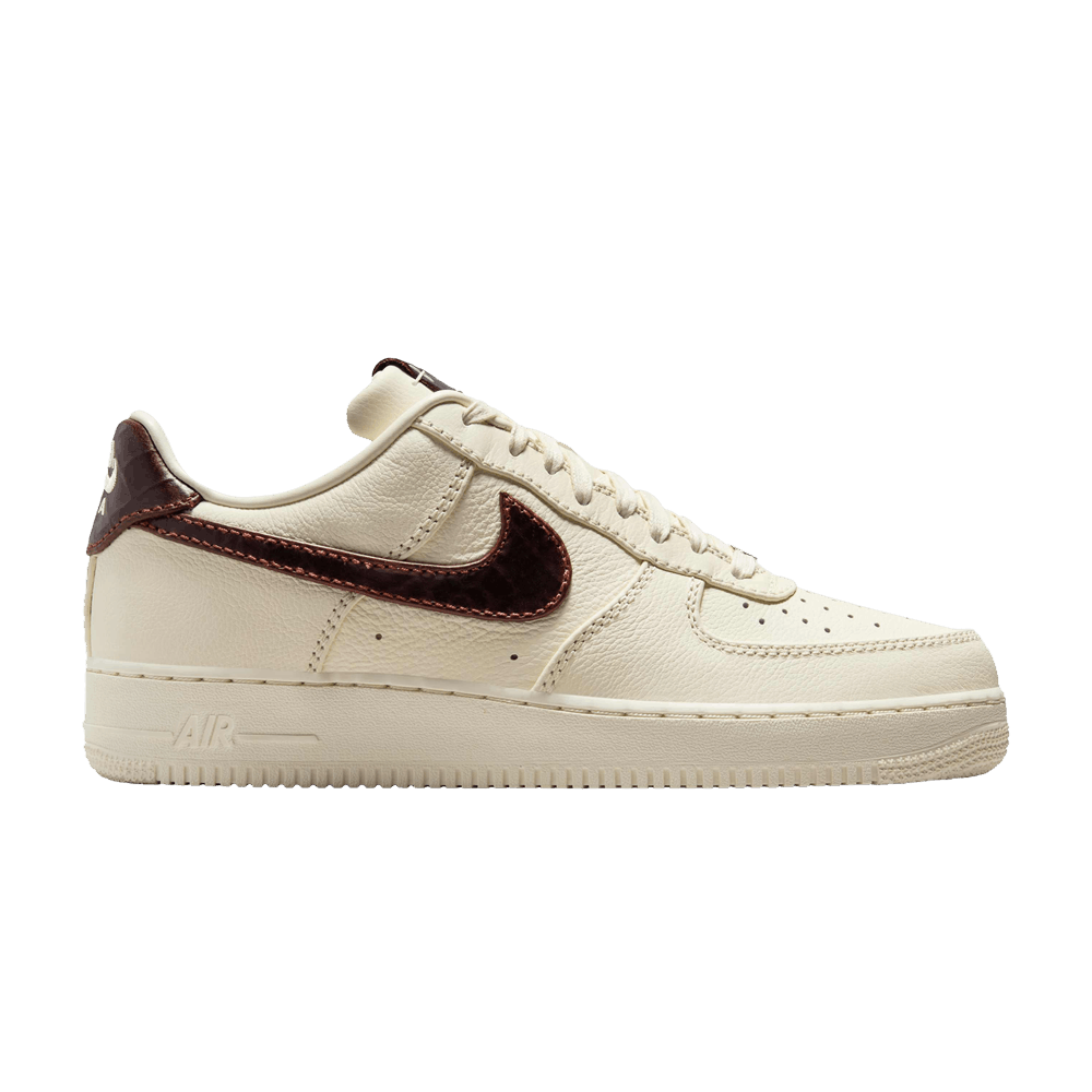 Nike Air Force 1 07 Soft Pearl Brown Croc