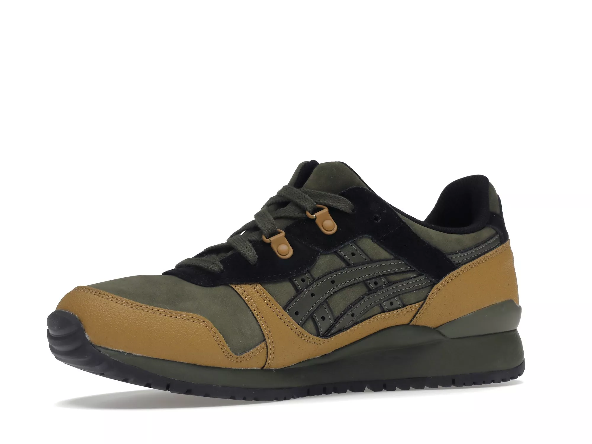 Фото № 4 с приближением к товару «‎ASICS Gel-Lyte III Olive Canvas Tan Presidio»