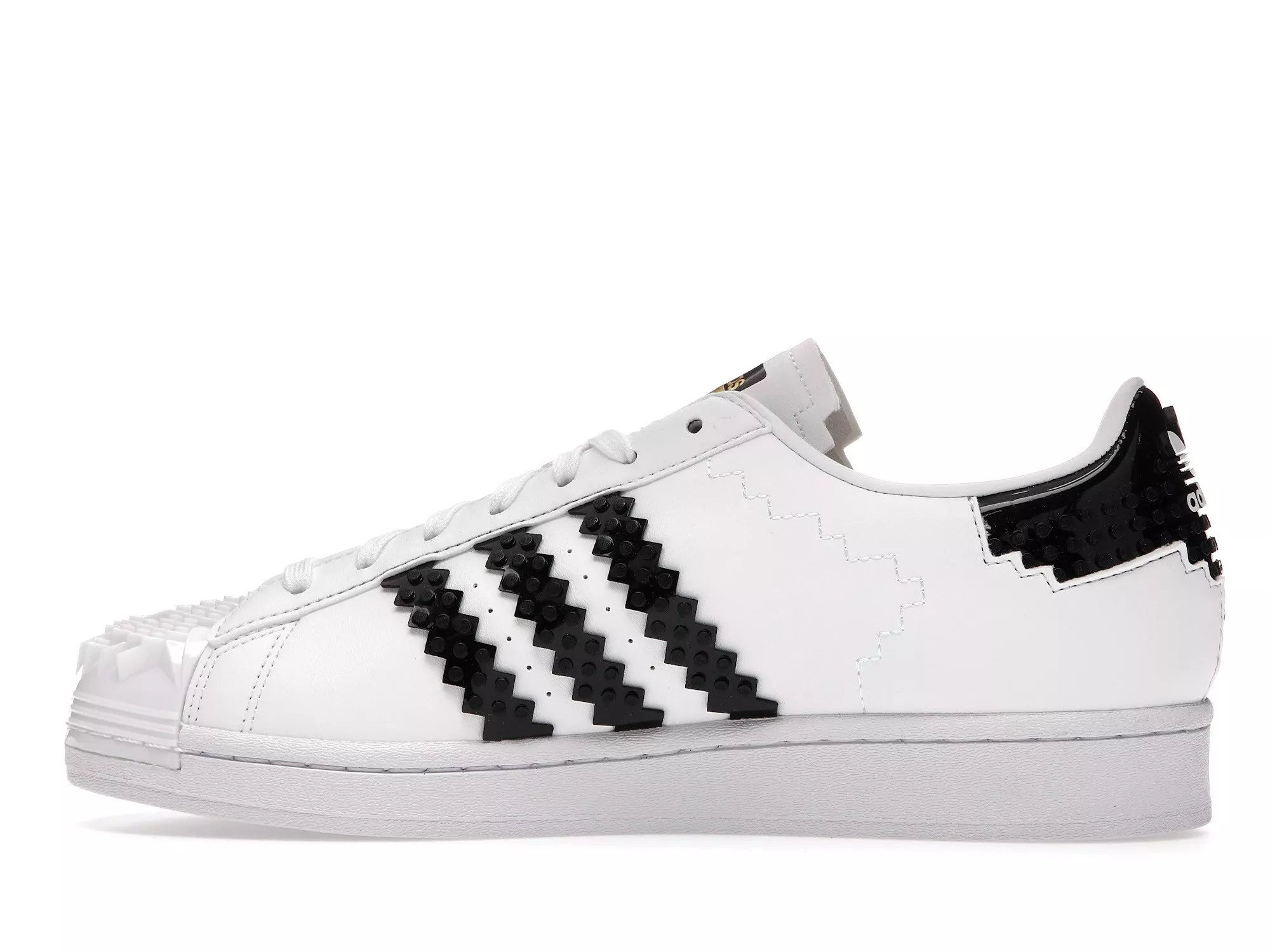 Фото № 4 с приближением к товару «‎adidas Superstar LEGO White Black»