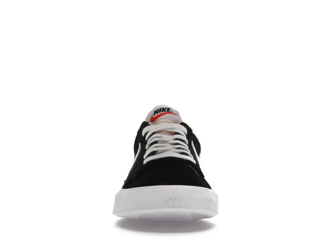 Фото № 2 с приближением к товару «‎Nike Blazer Low 77 Suede Black White»