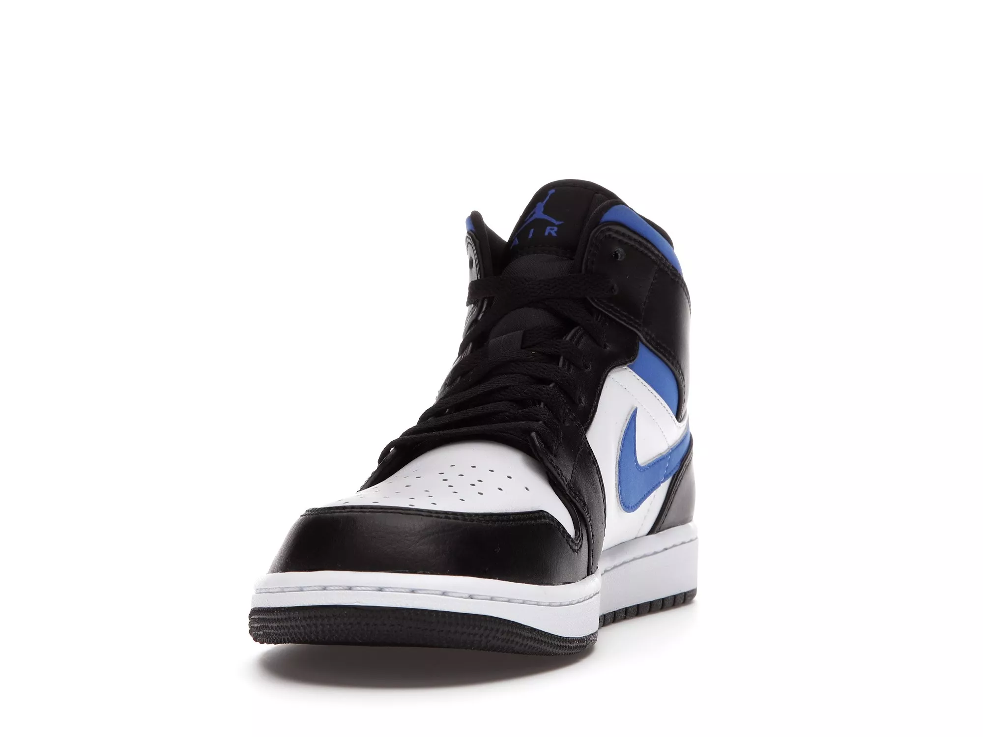 Фото № 3 с приближением к товару «‎Jordan 1 Mid White Black Racer Blue»