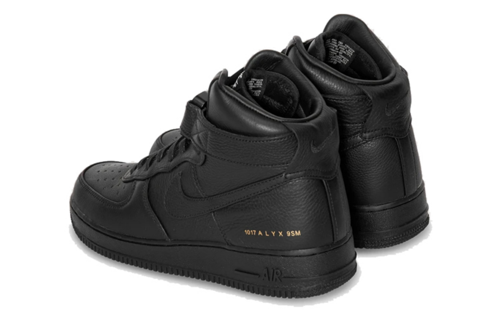 Фото № 3 с приближением к товару «‎Nike Air Force 1 High Alyx Black (2020)»