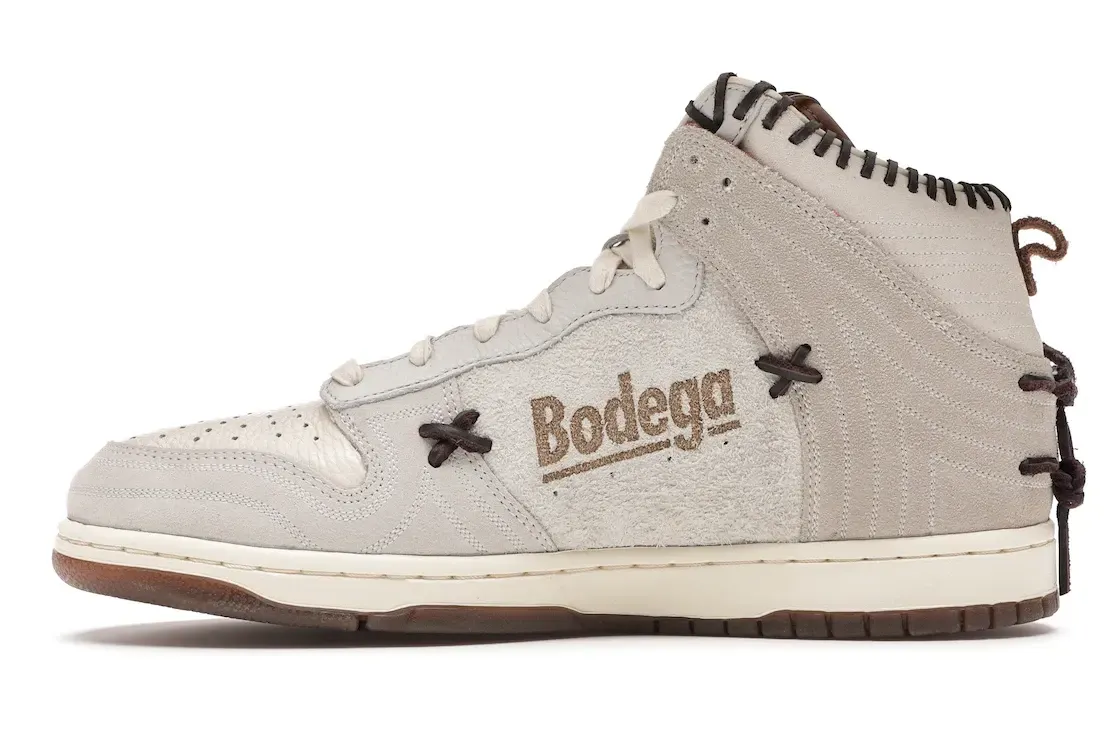 Фото № 3 с приближением к товару «‎Nike Dunk High Bodega Sail Multi (Friends and Family)»