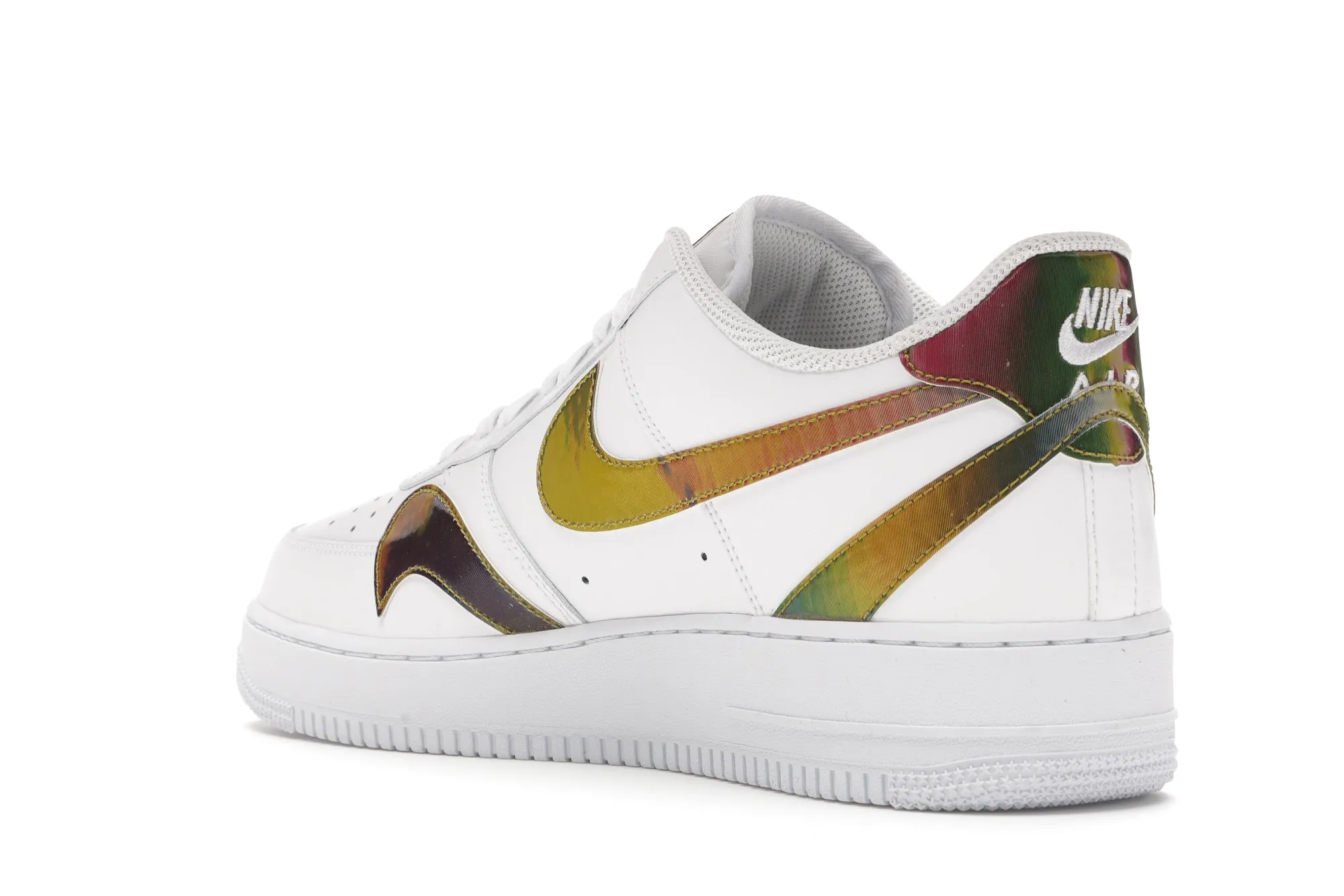 Фото № 6 с приближением к товару «‎Nike Air Force 1 Low Misplaced Swooshes White Multi»