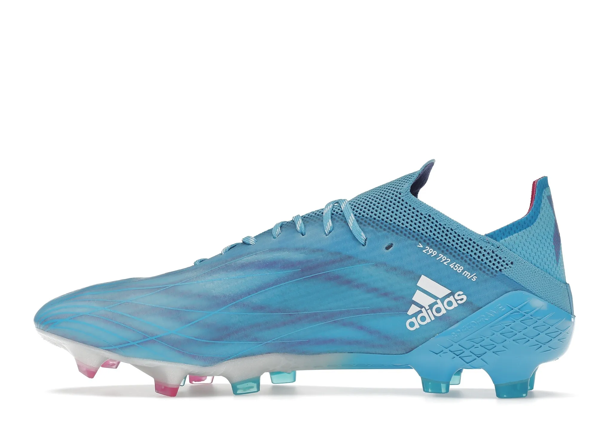 Фото № 5 с приближением к товару «‎adidas X Speedflow.1 FG Sky Rush Team Shock Pink»