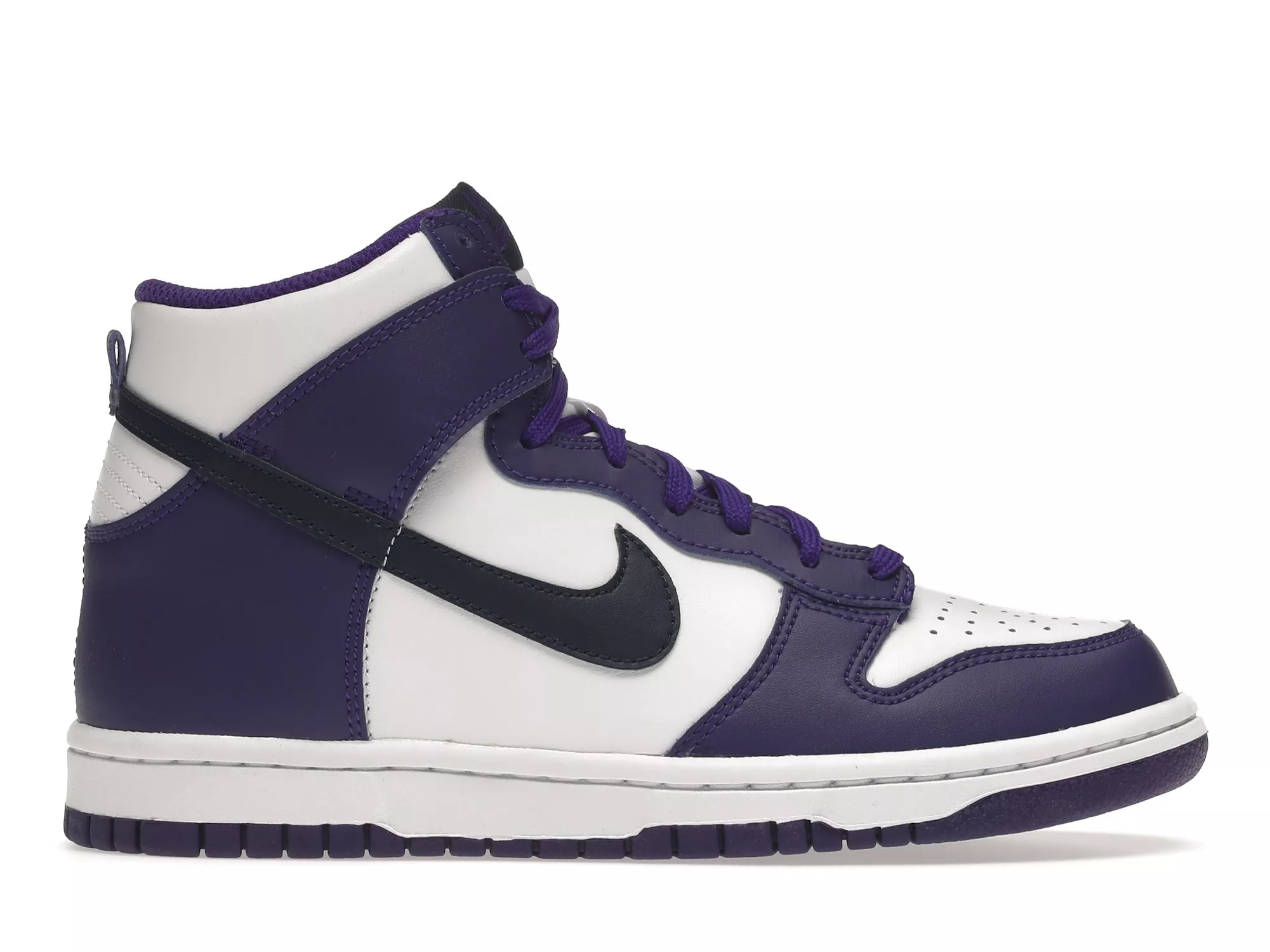 Фото № 1 с приближением к товару «‎Nike Dunk High Electro Purple Midnght Navy »