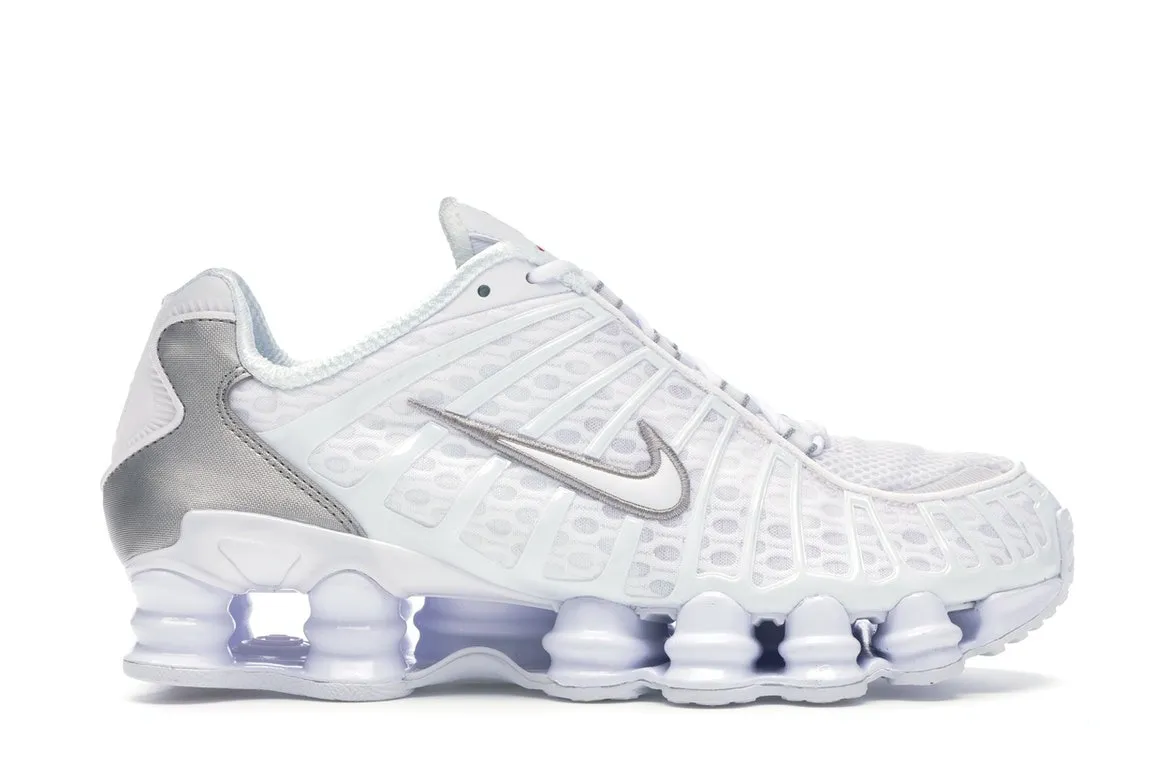 Фото № 1 с приближением к товару «‎Nike Shox TL White Metallic Silver»