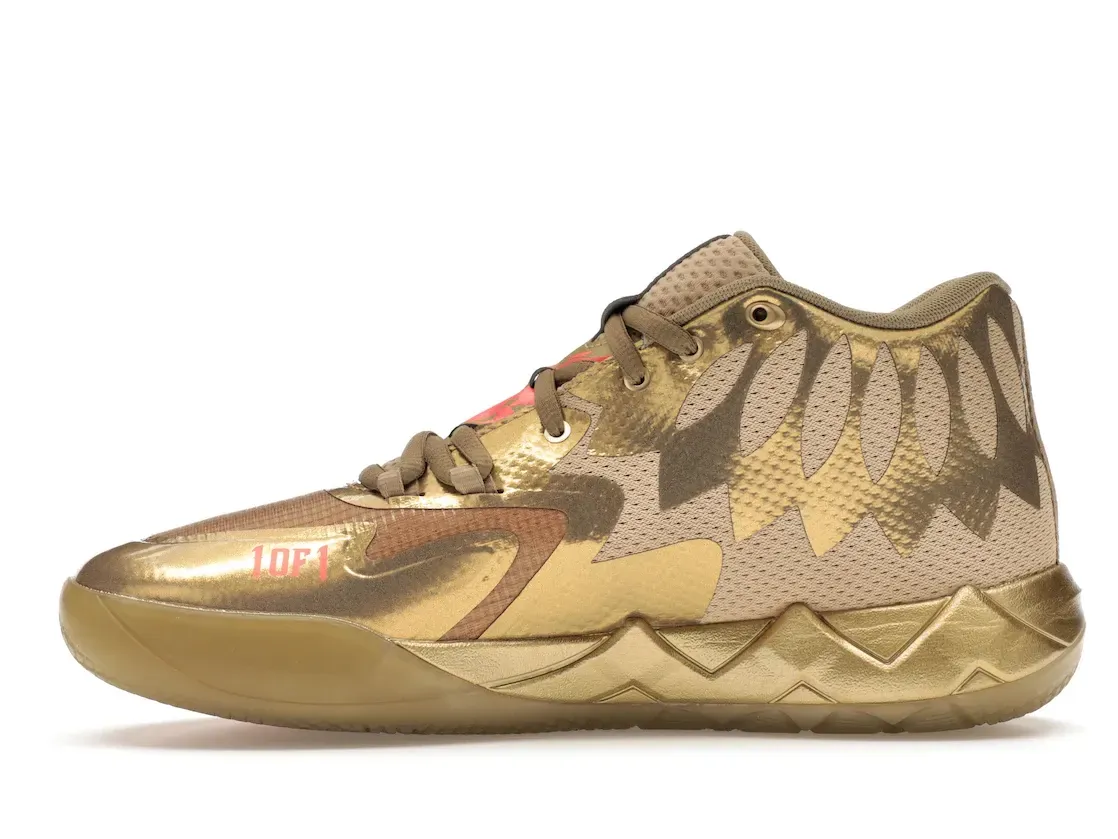 Фото № 3 с приближением к товару «‎Puma LaMelo Ball MB.01 Golden Child»
