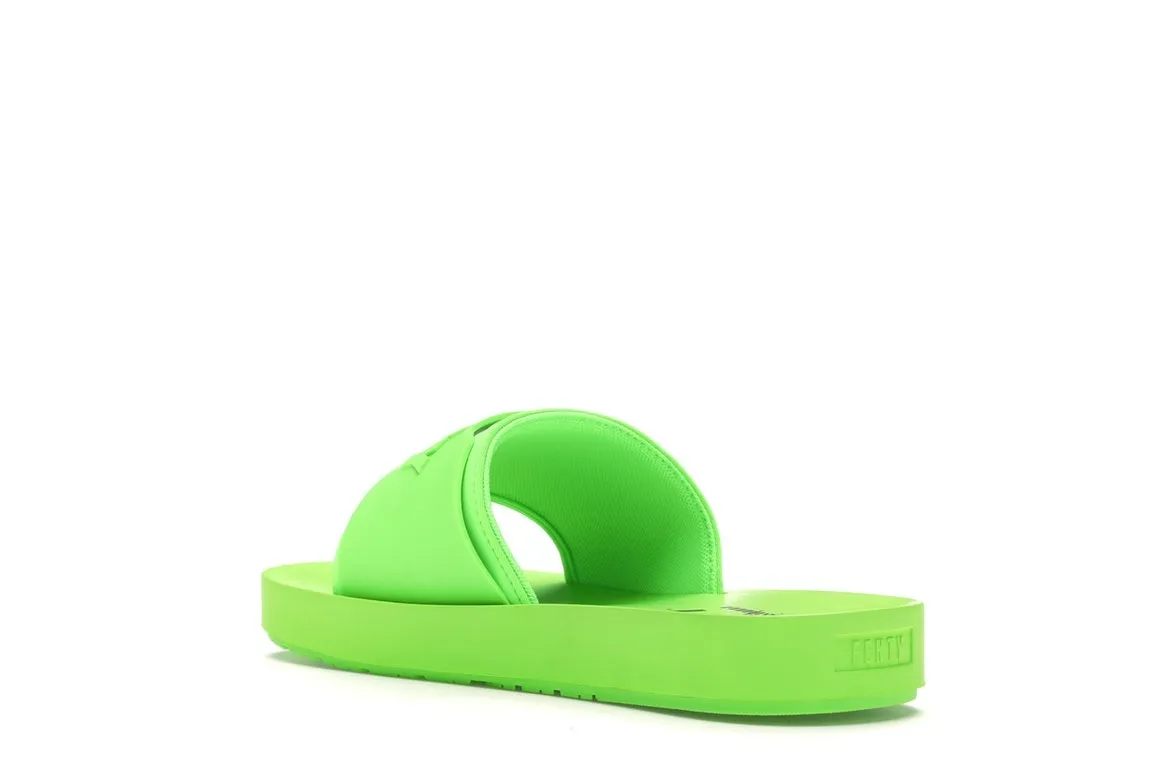 Фото № 6 с приближением к товару «‎Puma Surf Slide Rihanna Fenty Green Gecko »