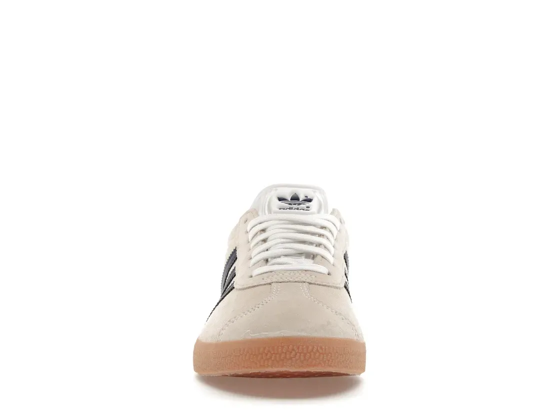 Фото № 2 с приближением к товару «‎adidas Gazelle Beige Dark Blue Collegiate Burgundy»