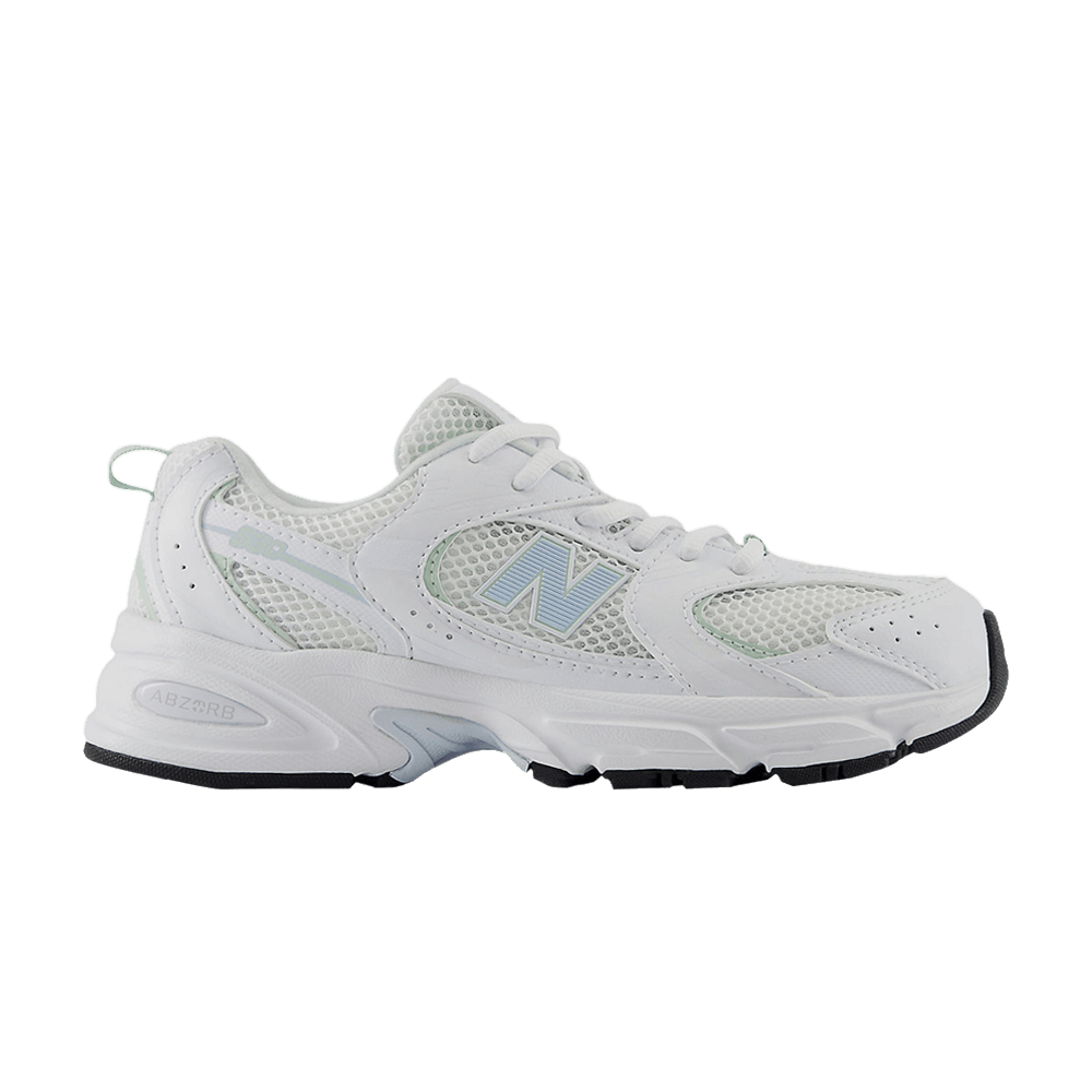 New Balance 530 Big Kid White Ice Blue