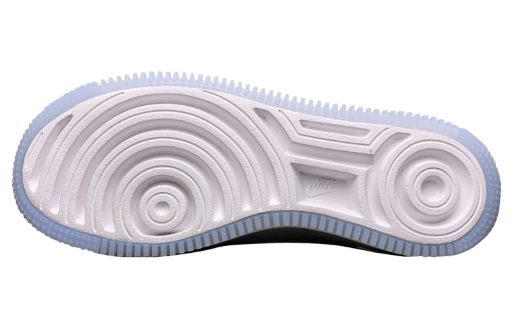 Фото № 4 с приближением к товару «‎Nike Air Force 1 Low Shadow White Hydrogen Blue»