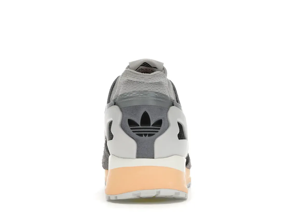 Фото № 4 с приближением к товару «‎adidas ZX 10000 C Grey Acid Orange»
