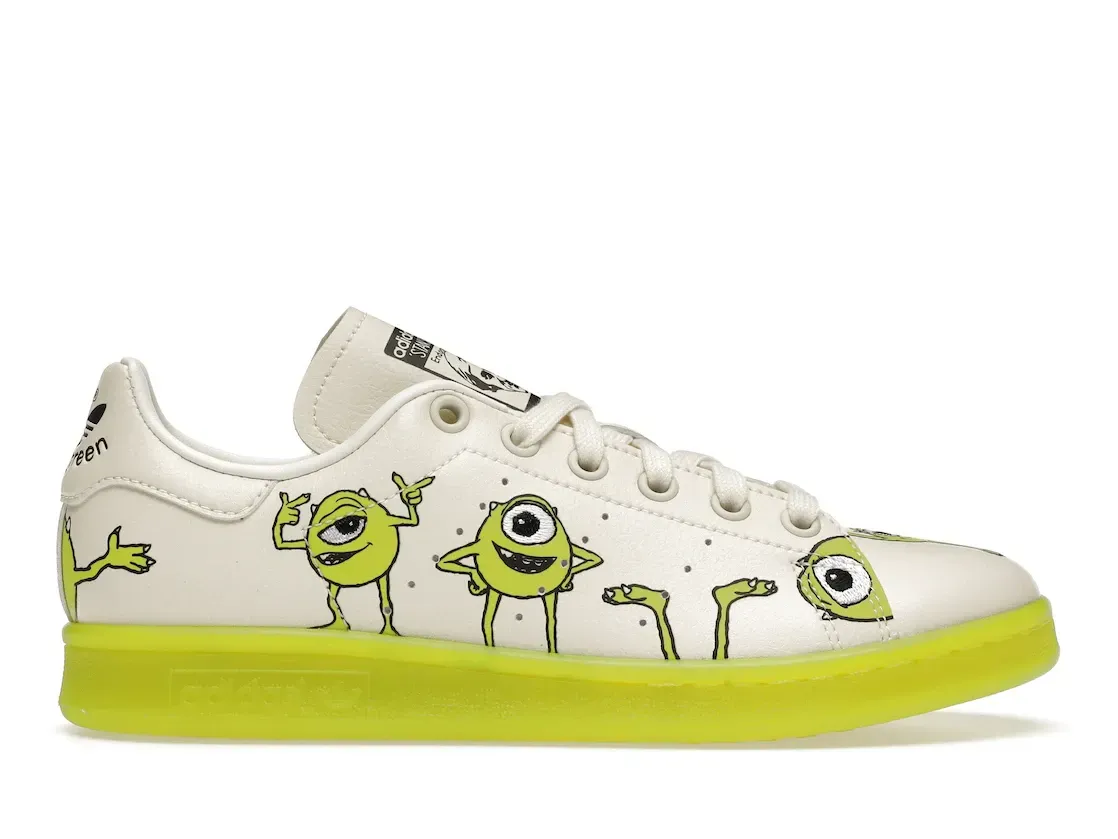 Фото № 1 с приближением к товару «‎adidas Stan Smith Monsters Inc. Mike Wazowski»