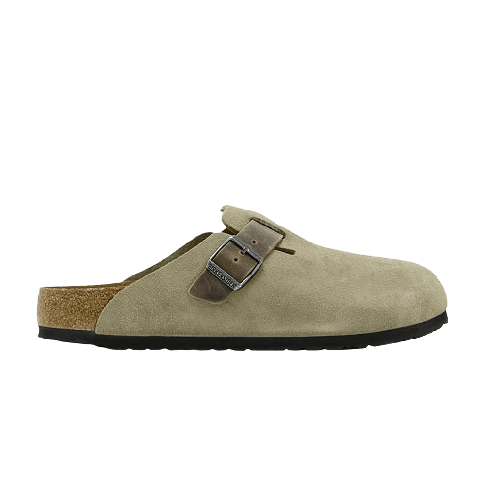 Birkenstock Boston Sandal Faded Khaki