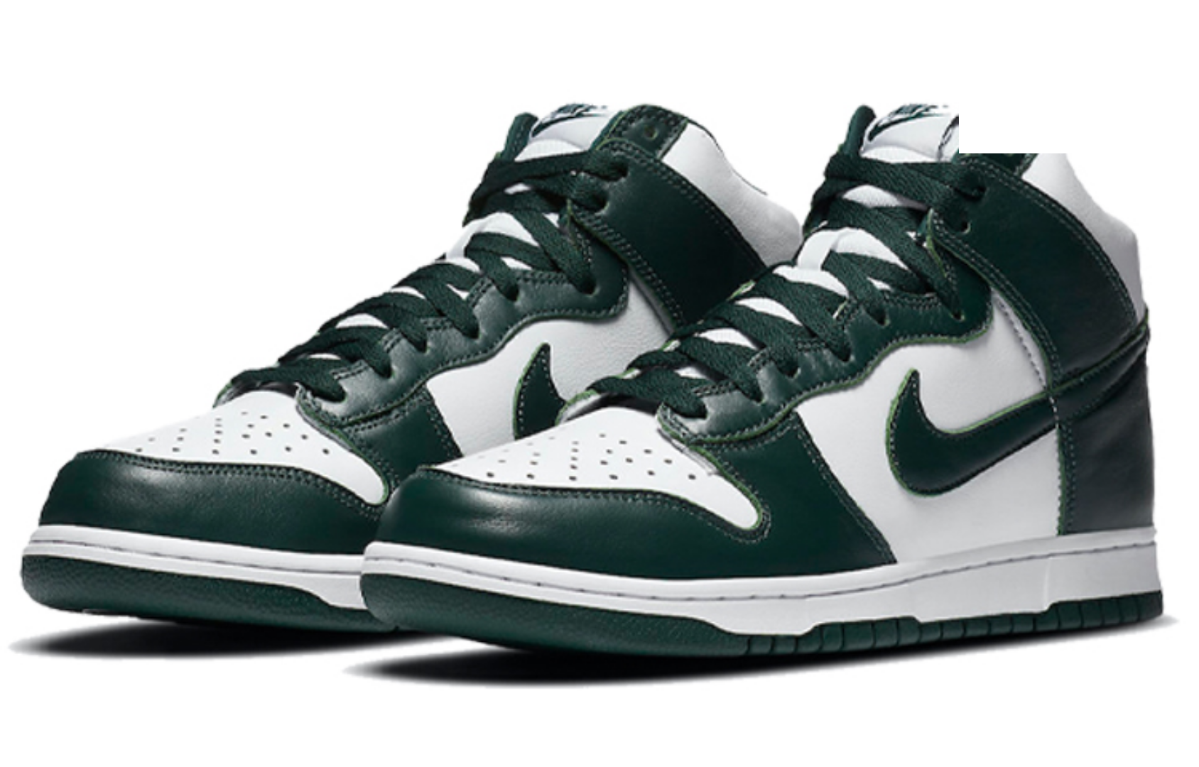 Фото № 3 с приближением к товару «‎Nike Dunk High SP 'Spartan Green'»