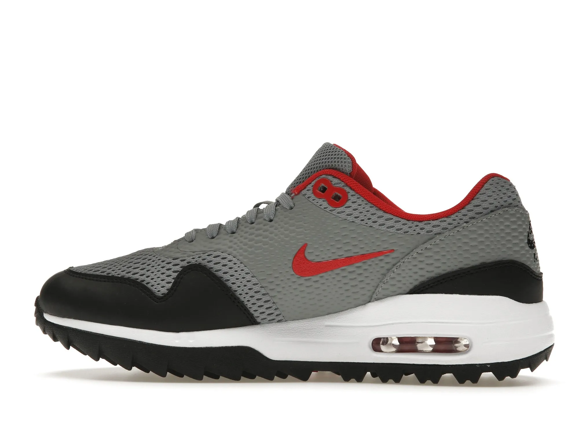 Фото № 5 с приближением к товару «‎Nike Air Max 1 Golf Particle Grey Red»