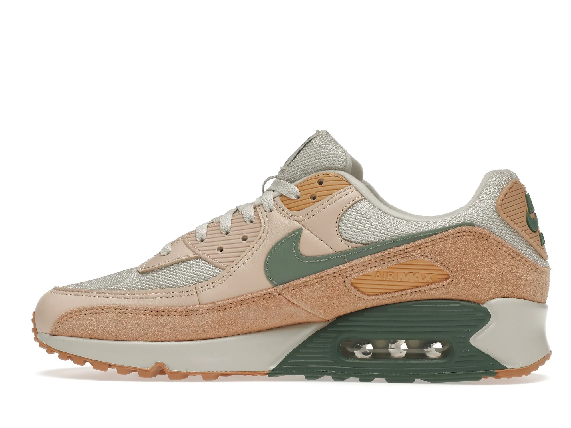 Фото № 6 с приближением к товару «‎Nike Air Max 90 Light Bone Dutch Green»